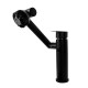 1080 Degree Basin Mixer Tap Faucet Aerator with Rotating Extender Filter - Black