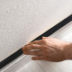 3m Self-adhesive Wall Corner Trim Molding Line Ceiling Edge Skirting Caulk Strip - Black