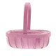 Pink Softwood Trug Basket 30cm