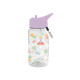 Girls Printed Bottle With Straw (400ml)