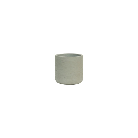 Hortus Classic Cemento Cylinder Planter - H14.5cm x 15cm - Grey