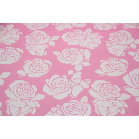 Strong Pink Cut Out Roses Film