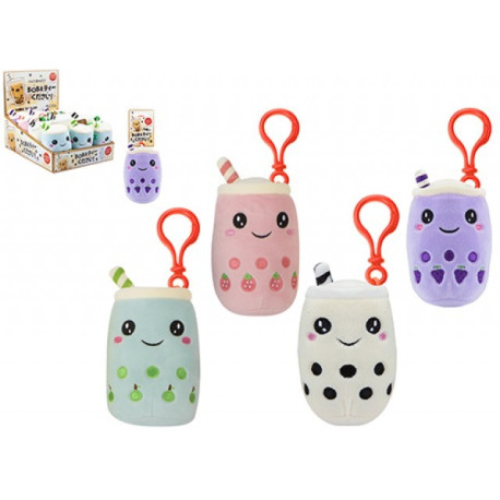 Boba Bubble Tea Soft Toy Keyring (Assorted)