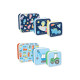 Pack of 3 Boys Printed Food Boxes (Space &amp; Construction Assorted)