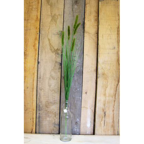 PVC Grass Spray With Cat-Tails 91cm