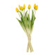 Real Feel Tulip Bunch Yellow