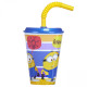 Minions 2 Sports Bottle With Straw