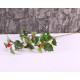 63cm Mixed Green Holly Spray