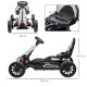 12V Electric Go Kart for Kids, Ride-On Racing Go Kart with Forward Reversing, Rechargeable Battery, 2 Speeds, for Boys Girls Age