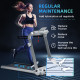 15km/h Electric Treadmill, 6-level Quick Speed Controls Folding Indoor Cardio Treadmill w/ LED Monitor, USB Port, Phone and Cup 