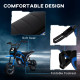 24V Electric Motorbike with Twist Grip Throttle, Music, Horn, 12&quot; Pneumatic Tyres, 16km/h Max Speed - Blue