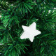 4FT Prelit Artificial Christmas Tree Fibre Optic Star LED Light Holiday Home Xmas Decoration with LED Light for Indoor Party, Gr