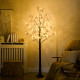 6ft Artificial Gypsophila Blossom Tree Light with 96 Warm White LED Light, Baby Breath Flowers for Home Party Wedding, Indoor an