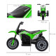 6V Kids Motorbike, Three-Wheel Kids Electric Bike with Horn, Startup Sound for Ages 18-36 Months - Green