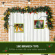 2.7M Artificial Christmas Garland w/ Pine Cones Decorations Seasonal Style Beauty Home Fireplace Doors