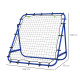 Adjustable Rebounder Net Kickback Target Goal for Teens Adults Training, Blue