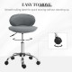 Adjustable Rolling Swivel Beauty Salon Chair, Stool for Spa, Grey