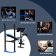 Adjustable Weight Bench with Leg Developer Barbell Rack for Lifting and Strength Training Multifunctional Workout Station for Ho