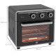 20L 90-230℃ Mini Convection Oven, with Air Fry Function - Black