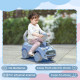 AIYAPLAY Foot To Floor Ride On Car Sliding Car w/ Air Horn, Anti-Over-Backwards, 18 to 36 Months - Light Blue