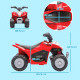 AIYAPLAY Honda Licensed Kids Electric Quad Bike, 6V ATV Ride On for Ages 1.5-3 Years, Red