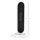 Ceramic Space Heater, Indoor Tower Heater with 2 Heat, Oscillation, Remote Control, Timer, Tip-Over &amp; Overheating Protection, 12