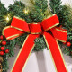 60cm Pre-Lit Artificial Christmas Door Wreath Holly LED Decor Pine Cones Hanging Glittered Festival Indoor Outdoor Decoration