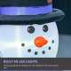 4ft Inflatable Christmas Snowmen Family Xmas LED Outdoor Indoor Holiday Decorations Yard