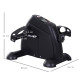 Mini Exercise Bike Portable Pedal Exerciser Arm Leg Cycle Gym Fitness LCD Display Adjustable Resistance Black