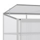 Outsunny 3 Tier Greenhouse Garden Outdoor Cold Frame Plant Flower Growth Transparent Polycarbonate Board Openable Roof Sliding D