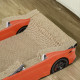 PawHut 2 in 1 Cat Scratching Board with Catnip, Car-shaped