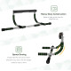 Pull-Up Bar for Doorway, Home Fitness Door Horizontal Bar Push up Bar for Indoor Gym Upper Body Workout, Green