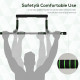 Pull-Up Bar for Doorway, Home Fitness Door Horizontal Bar Push up Bar for Indoor Gym Upper Body Workout, Green