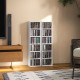 Set of Two 102 CD Storage Units - High Gloss White