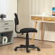 Small Armless Office Chair - Black