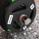 SPORTNOW Curl Bar with 30kg Weight Plates, Barbell Bar for 5cm Weight Plates, Home Gym Weight Lifting Bar, 120cm, 58kg