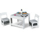 Children&#039;s Table and Chair Set with Storage Boxes