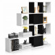 5-Tier Display and Storage Bookshelf for Home and Office