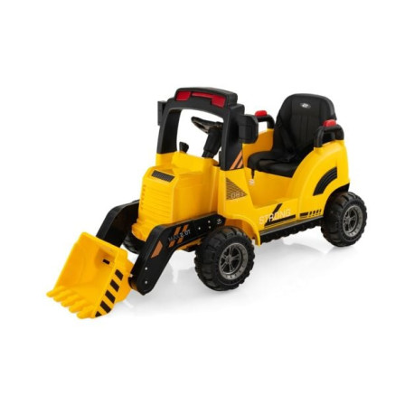 12V Kids Ride On Construction Tractor with Electric Bucket and Music