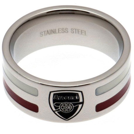 Arsenal FC Colour Stripe Ring Medium