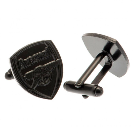 Arsenal FC Black IP Cufflinks