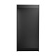 Black Wooden Litter Bin &amp; Tray Stand