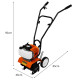 T-Mech Petrol Garden Tiller