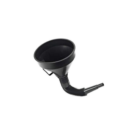 Black Detachable Large Flexible Neck Oil Funnel for Car Van Petrol Diesel Use