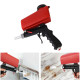 Air Sandblasting Gun Compressor Handheld Sand Blaster Shot for Remove Stains Rust and Clean Surfaces - Black + Red