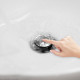 Pop Up Basin Sink Push Button Bathroom Push Drain Stopper Plugs Click Clack Plug Bolt - 38mm