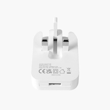 TH31-1U Foldable 18W QC3.0 USB A Fast Charging Mains Adapter for iPhone Samsung Mobile Tabet