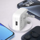 TH31-1U Foldable 18W QC3.0 USB A Fast Charging Mains Adapter for iPhone Samsung Mobile Tabet