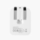 TH31-1U Foldable 18W QC3.0 USB A Fast Charging Mains Adapter for iPhone Samsung Mobile Tabet