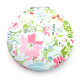 Compact Mirror - Julie Dodsworth Pink Floral